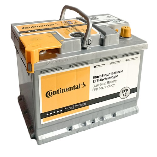 Batteria auto continental efb - continental,