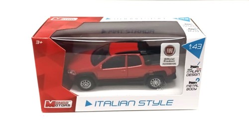 Fiat strada rosso red mondo - fiat,