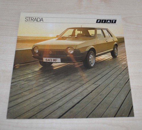 Brochure depliant fiat strada - fiat,